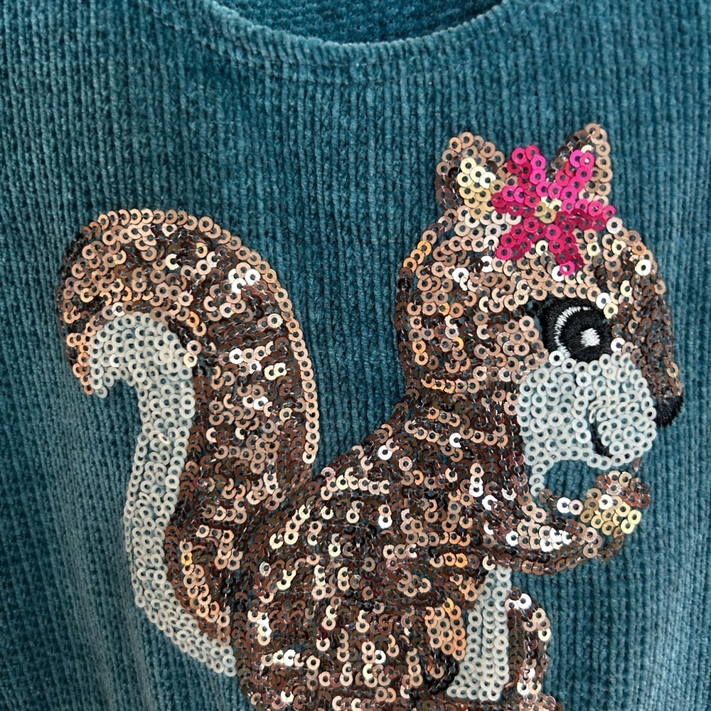 ❤️5 For $20❤️ lilt Girls Dress with a Squirrel & Tulle 

Size 5